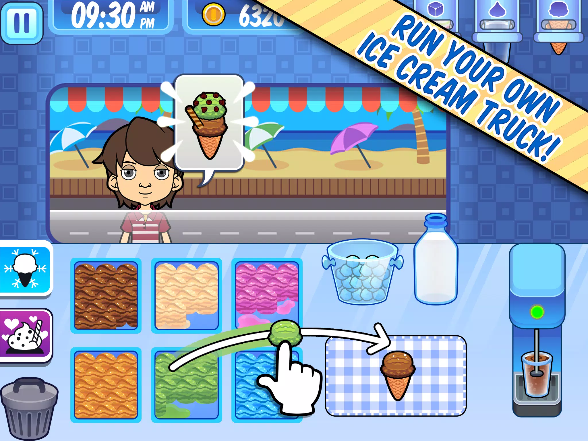 My Ice Cream Truck: Food Game Screenshots