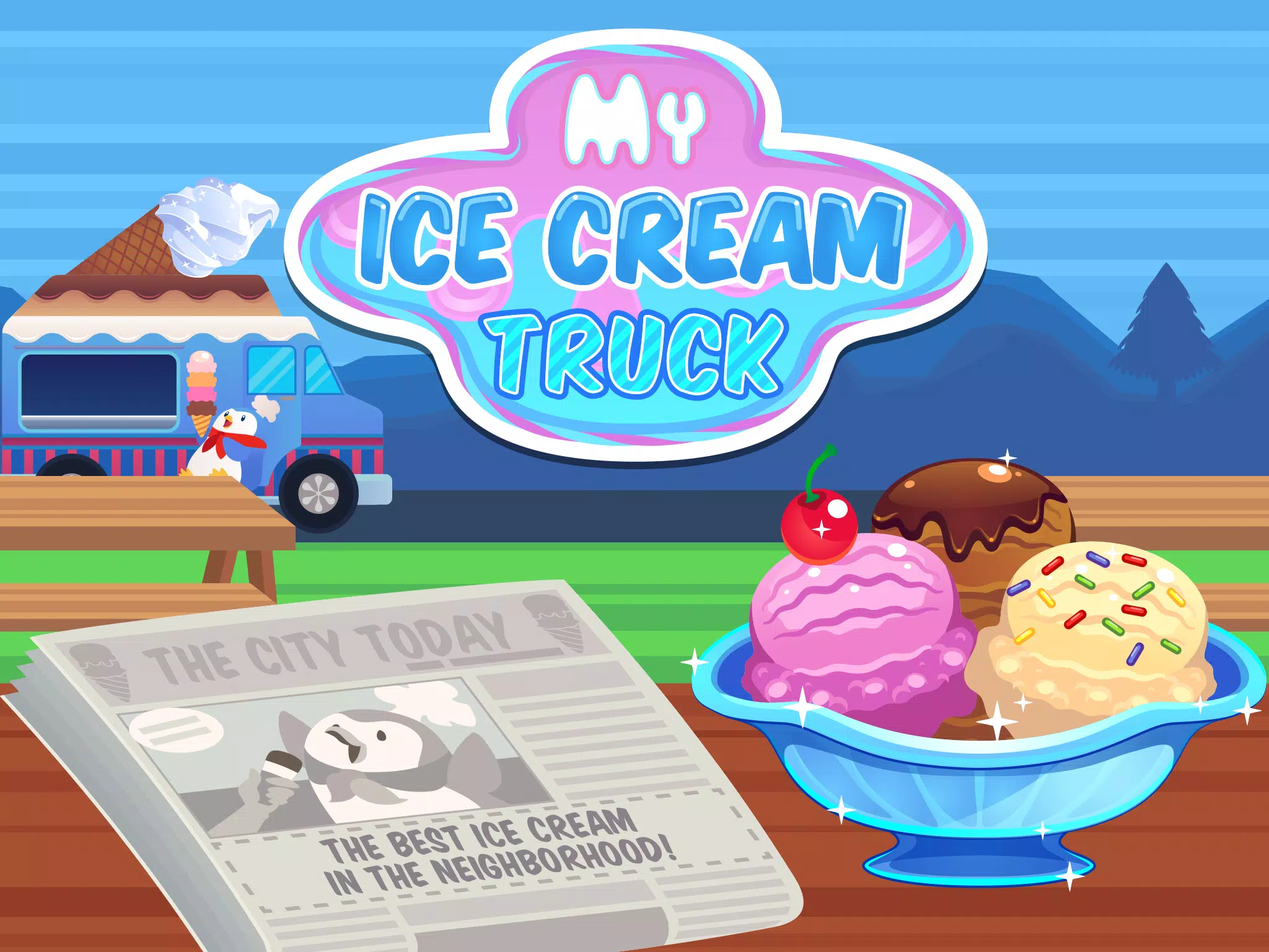 My Ice Cream Truck: Food Game Screenshots