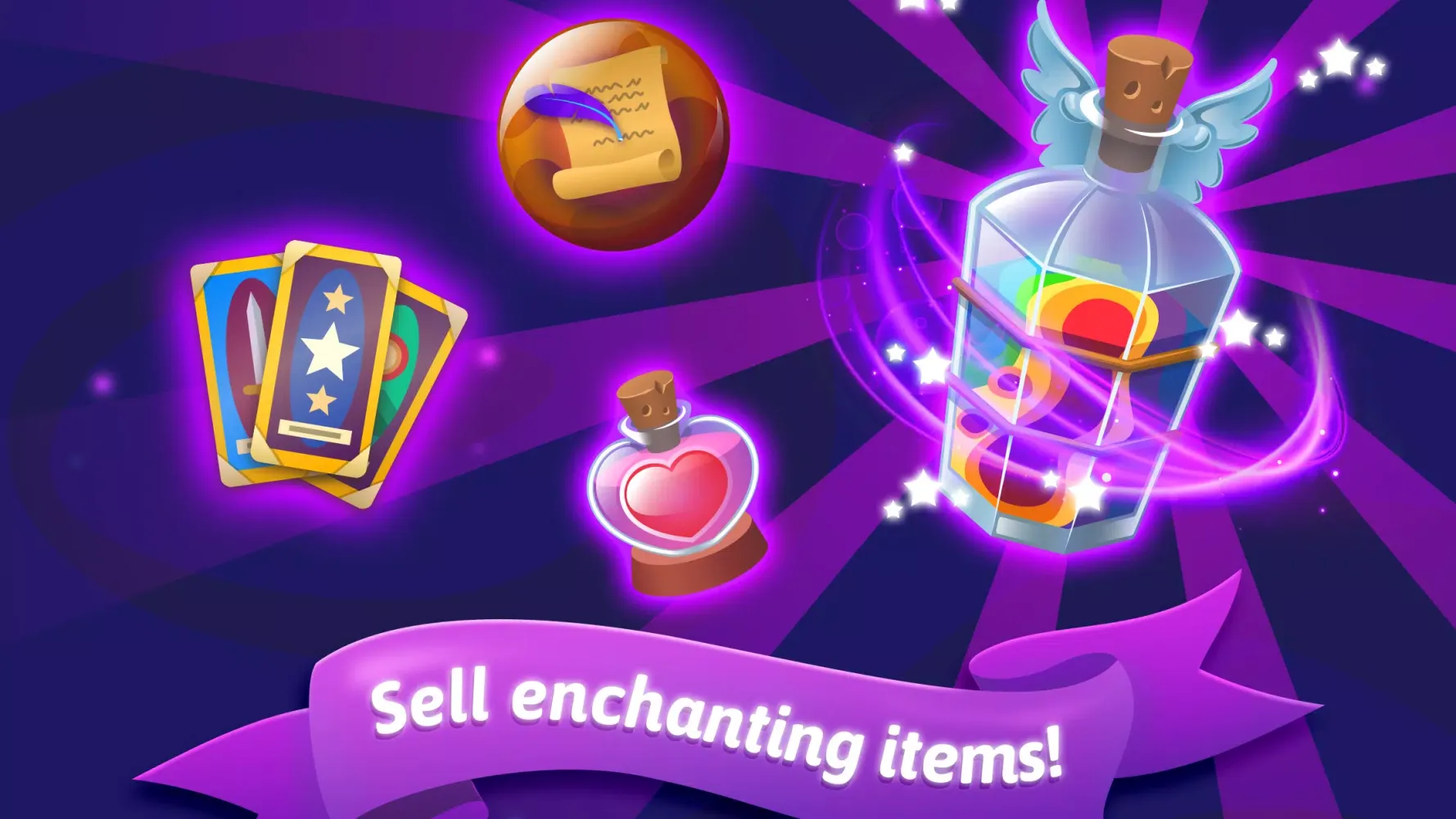 Capturas de tela do My Magic Shop