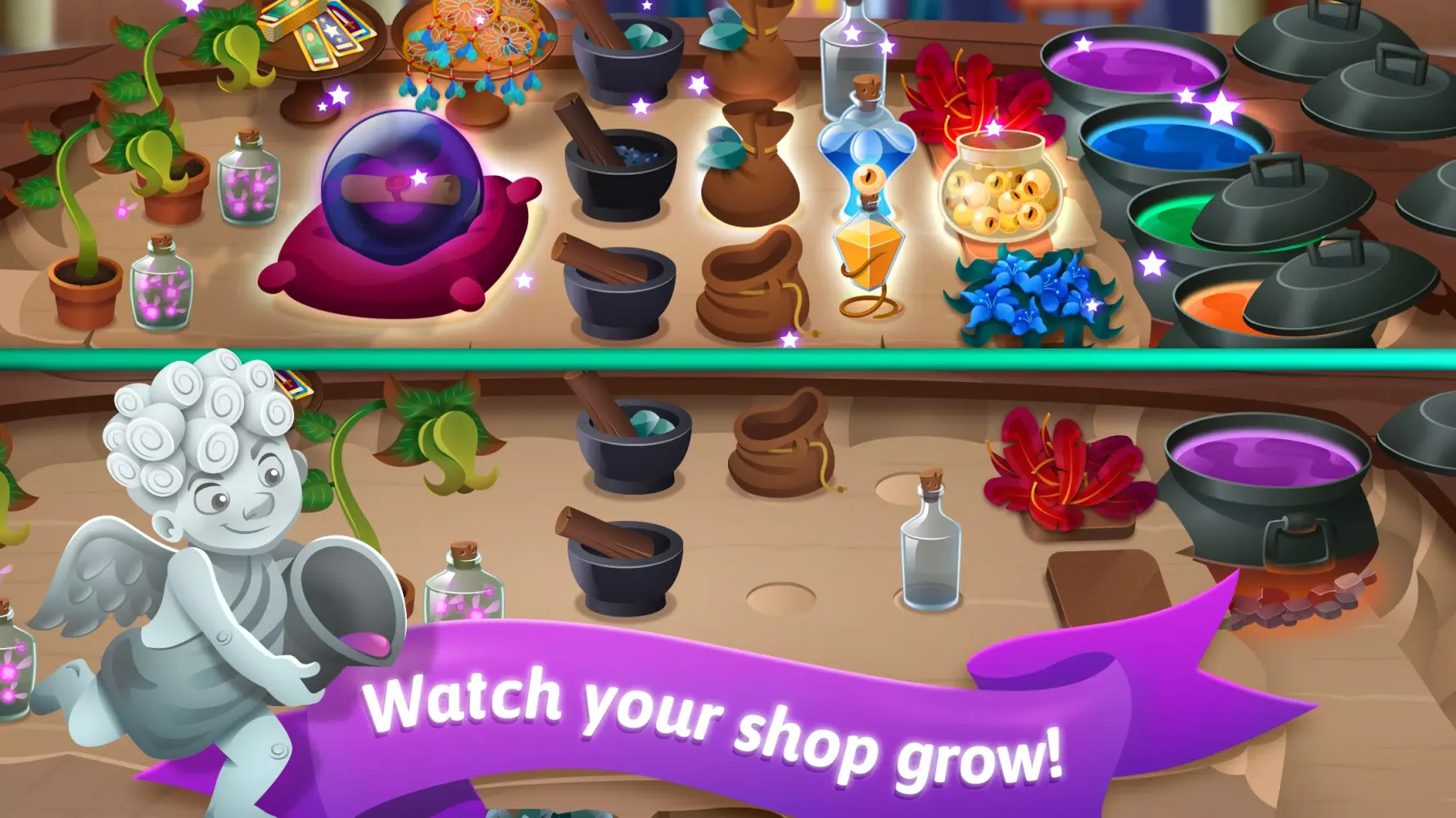 Capturas de tela do My Magic Shop