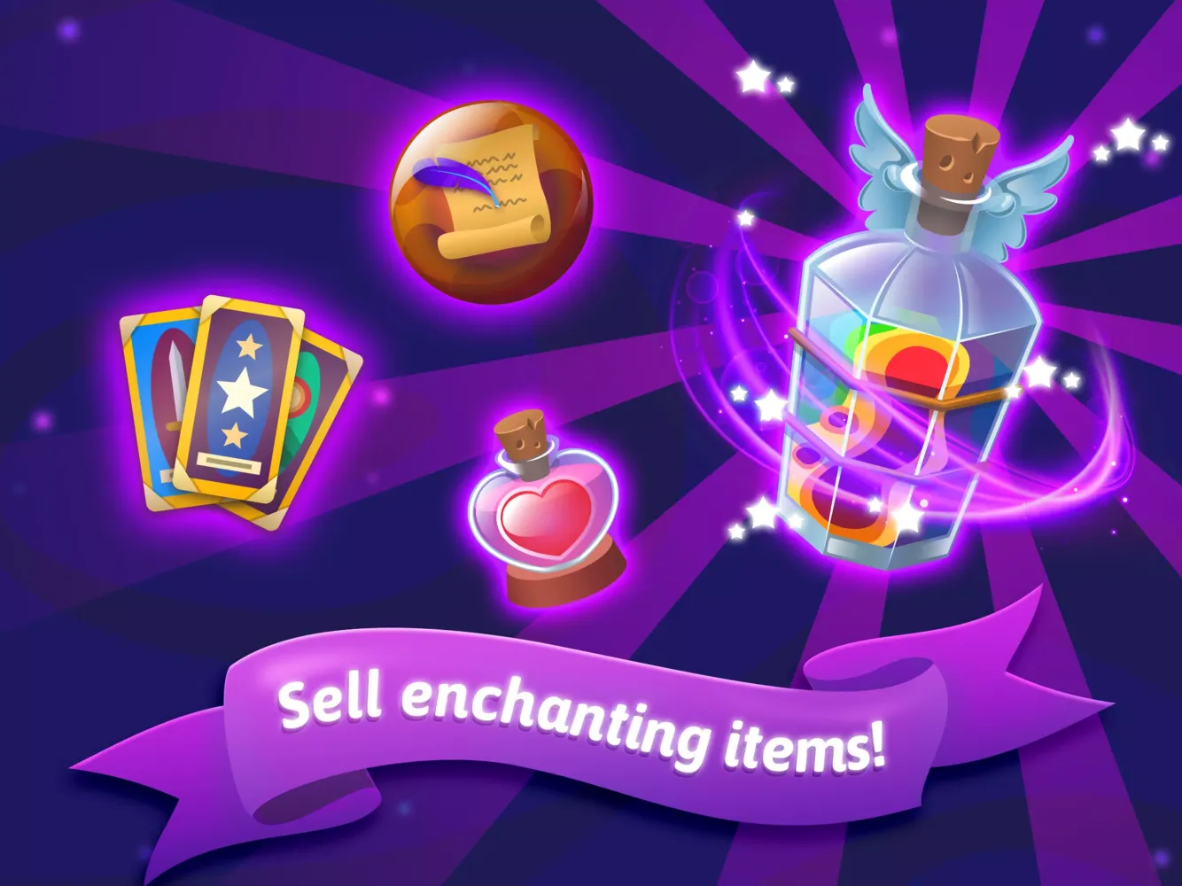 Capturas de tela do My Magic Shop
