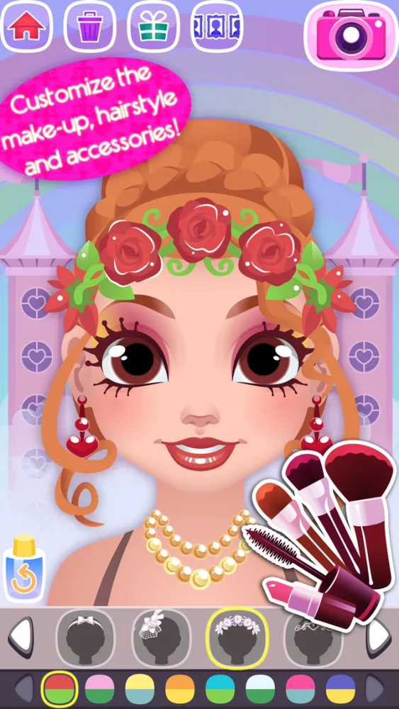 My MakeUp Studio - Doll & Princess Fashion Makeover Game Screenshots