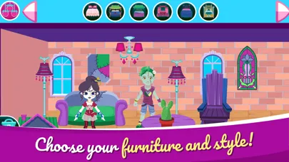 Captures d'écran de My Monster House: Spooky Home