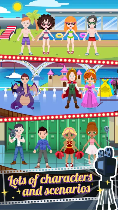My Movie Star Studio - Star Scenario Creator スクリーンショット