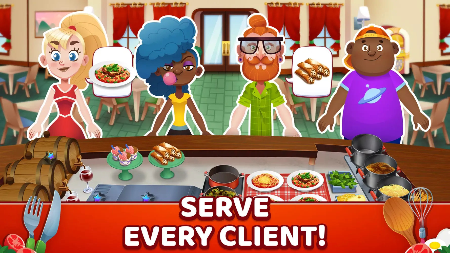 My Pasta Shop: Cooking Game Screenshots