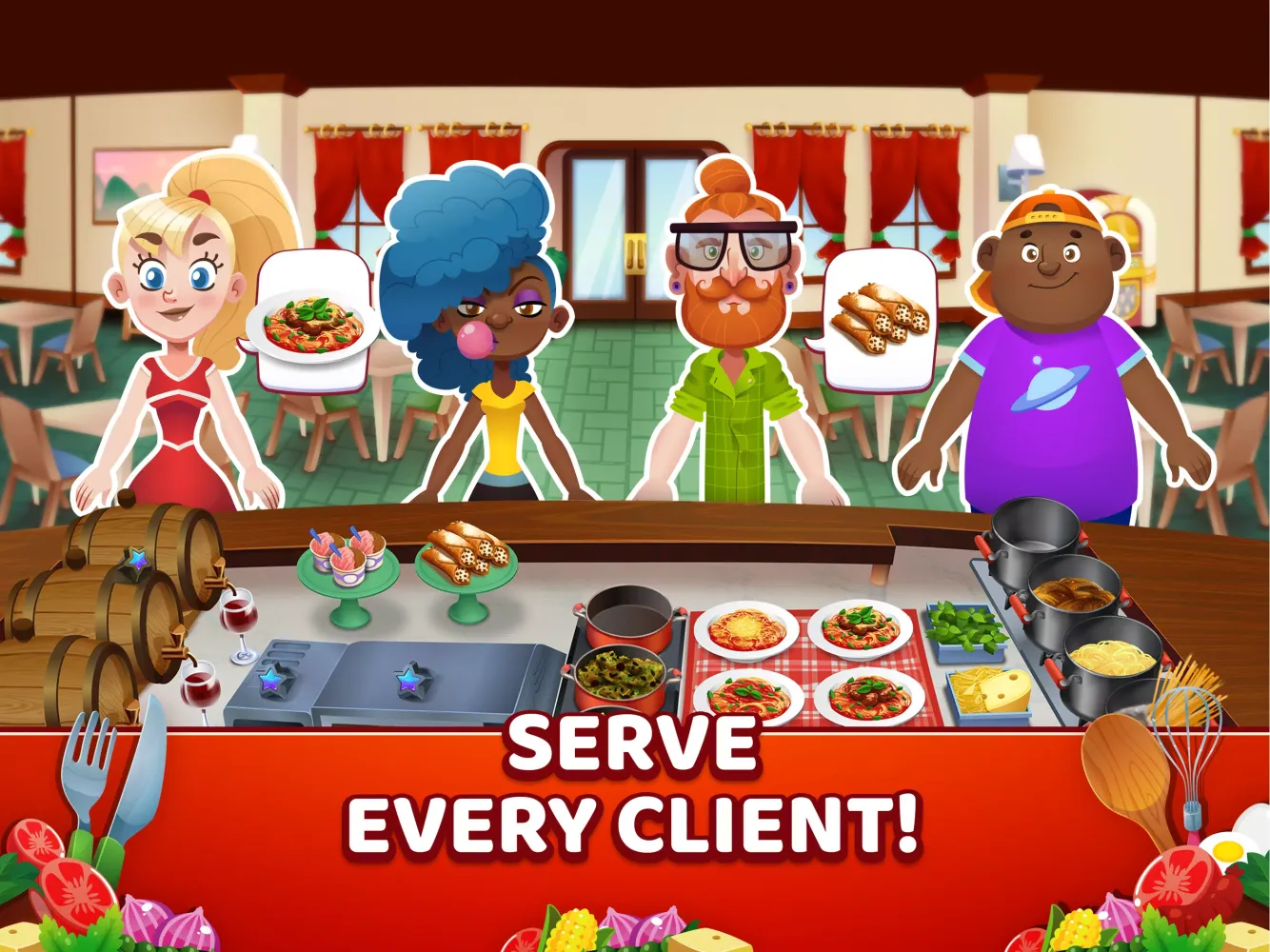My Pasta Shop: Cooking Game Screenshots