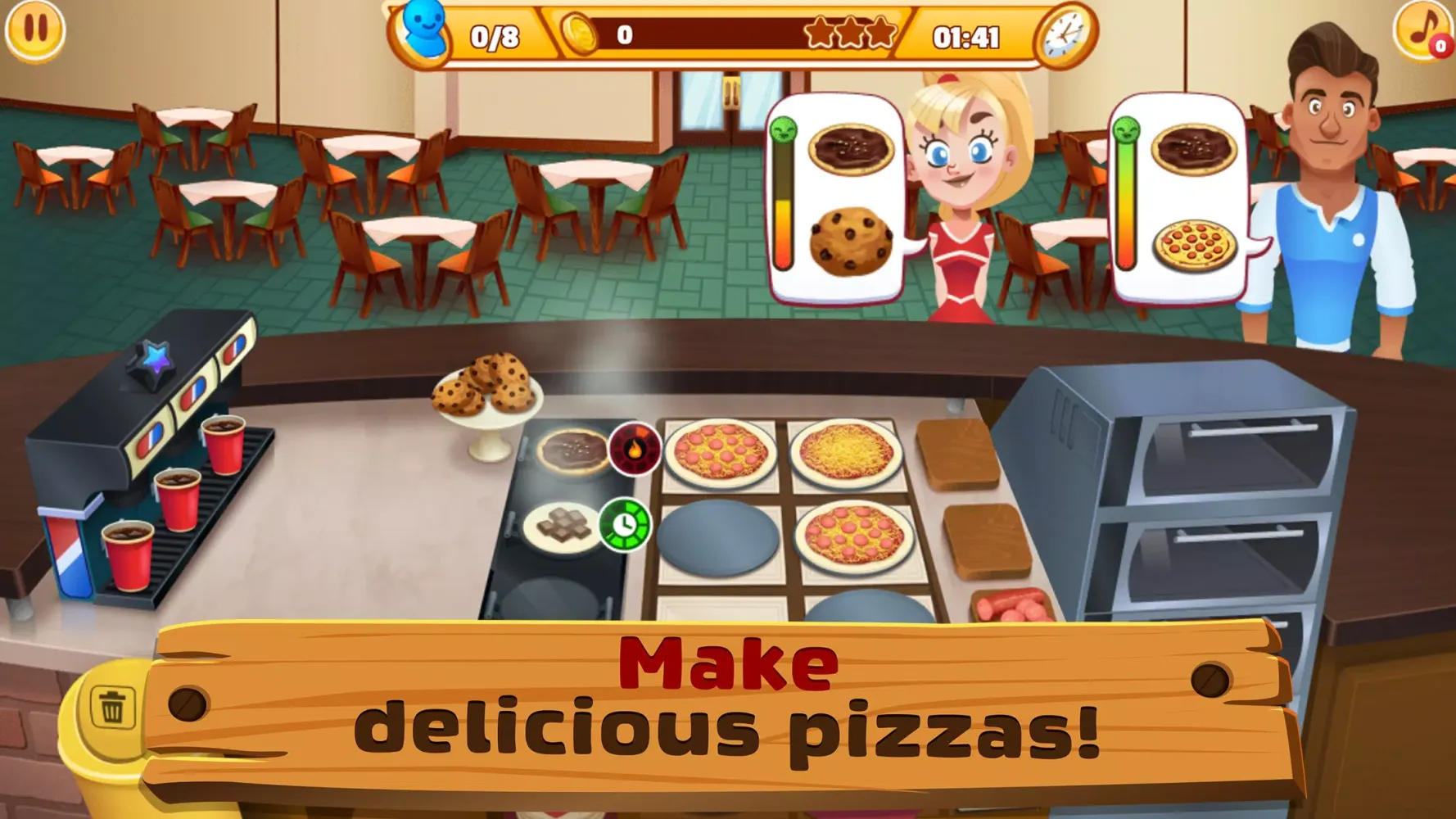 Capturas de pantalla de My Pizza Shop 2: Food Games