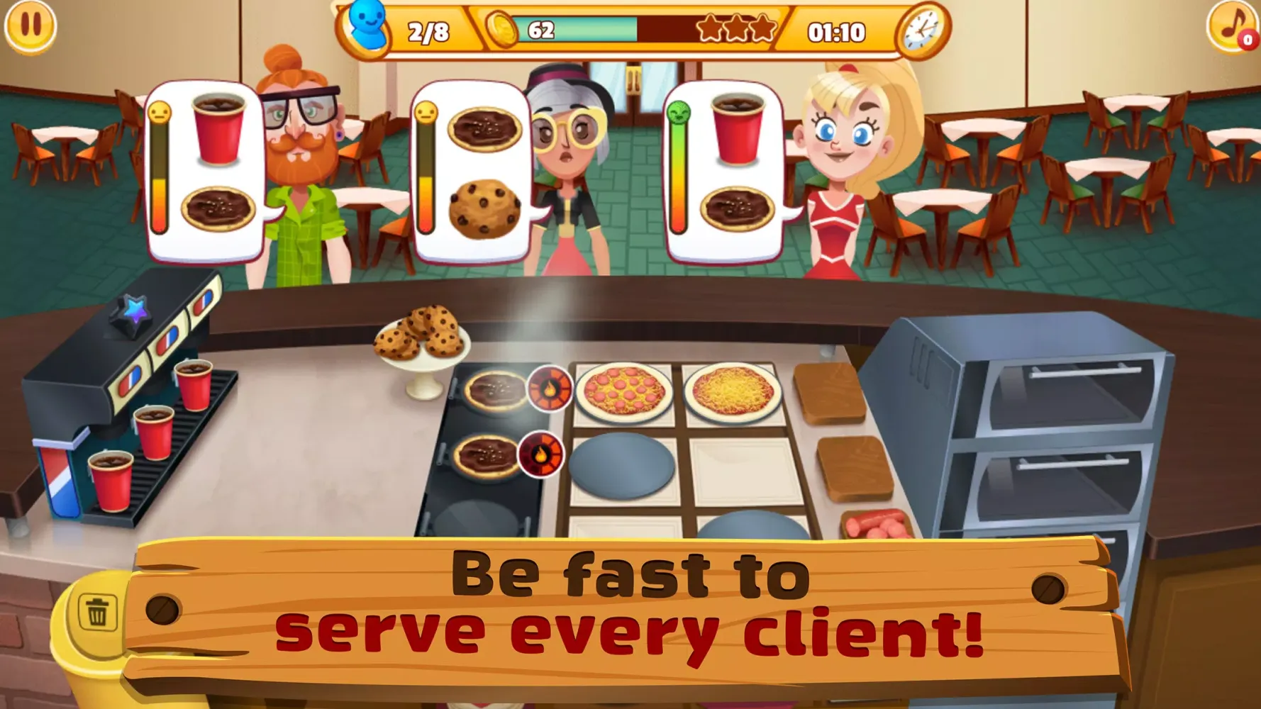 Capturas de pantalla de My Pizza Shop 2: Food Games