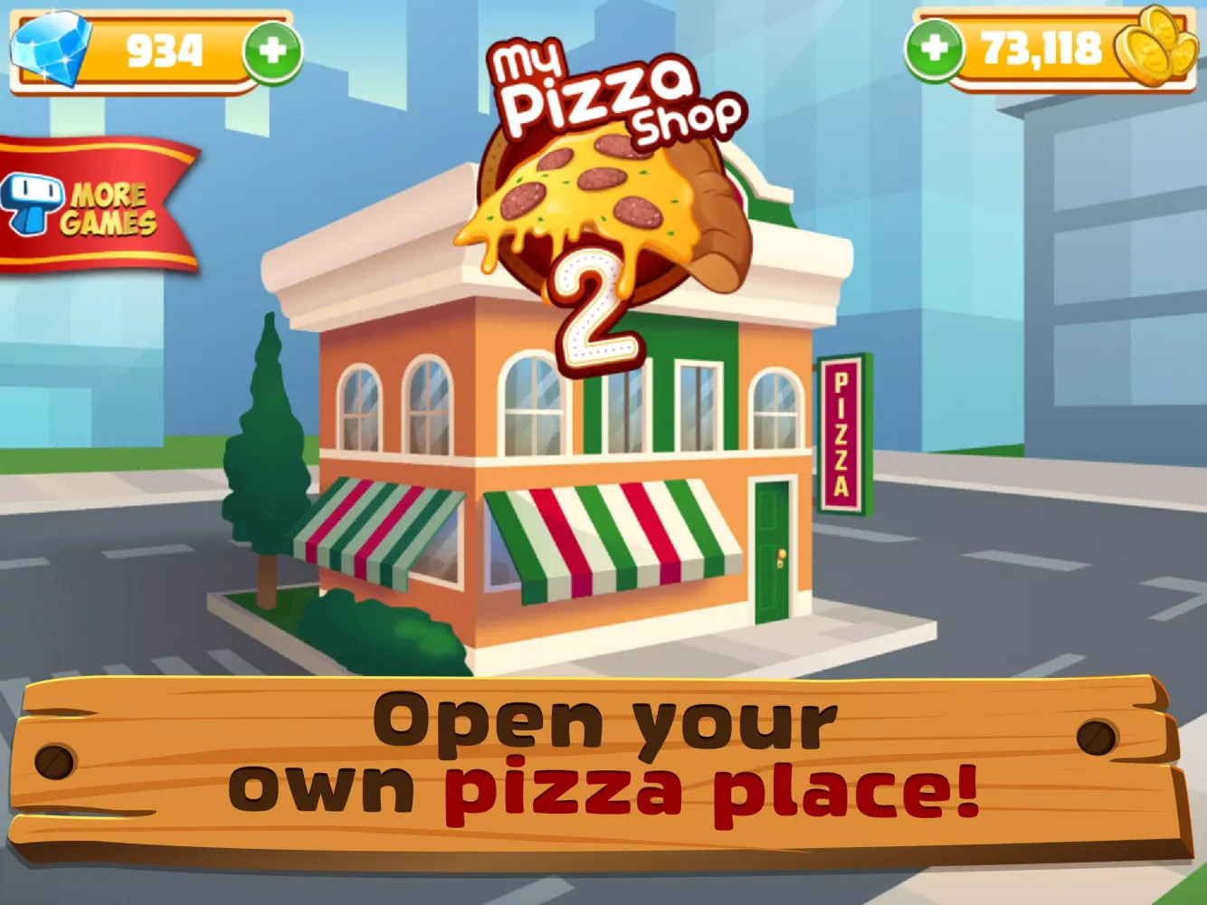 Capturas de pantalla de My Pizza Shop 2: Food Games