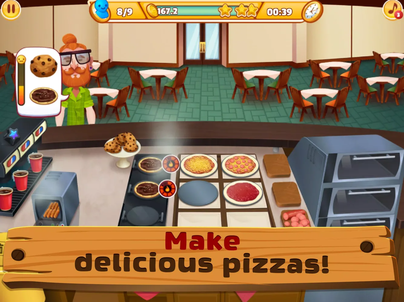 Capturas de pantalla de My Pizza Shop 2: Food Games