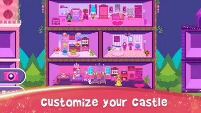 Captures d'écran de Princess Castle: My Doll House