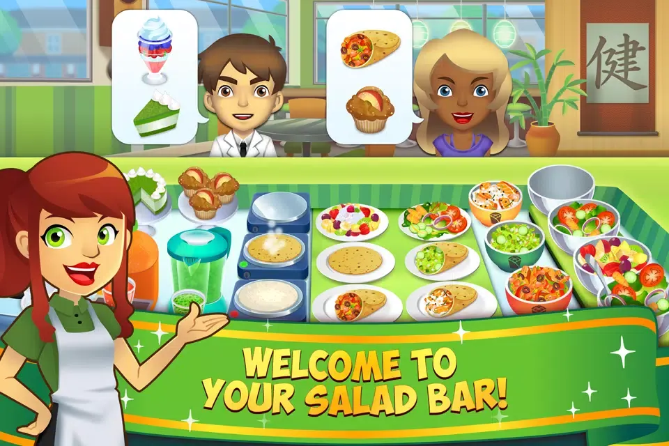 My Salad Bar: Veggie Food Game Screenshots