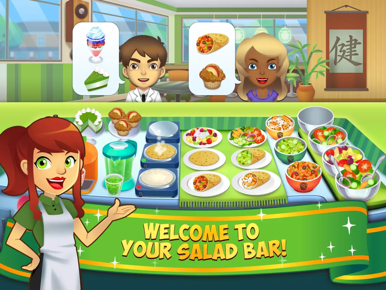 My Salad Bar: Veggie Food Game Screenshots