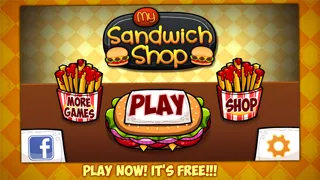 Capturas de tela do My Sandwich Shop - Fast Food Store & Restaurant Manager for Kids