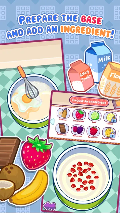 Captures d'écran de My Waffle Maker - Create, Decorate and Eat Sweet Dessert Pastries!