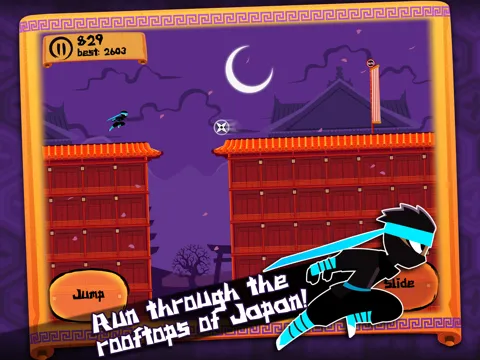 صور Ninja Nights Extreme - Arcade Runner Adventure of the Ninjutsu Warrior iPad 