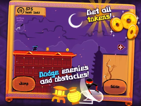 صور Ninja Nights Extreme - Arcade Runner Adventure of the Ninjutsu Warrior iPad 