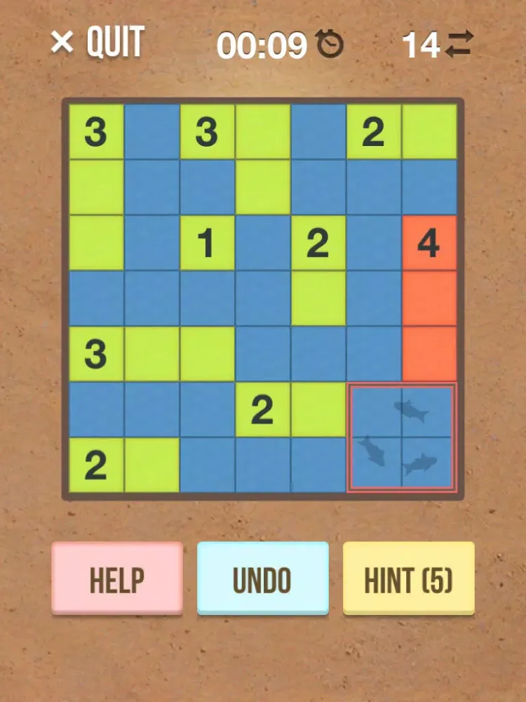 Capturas de pantalla de Nurikabe - Free Board Game by Tapps Games iPad 