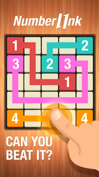 ภาพหน้าจอของ Number Link Free - Logic Path and Line Drawing Board Game