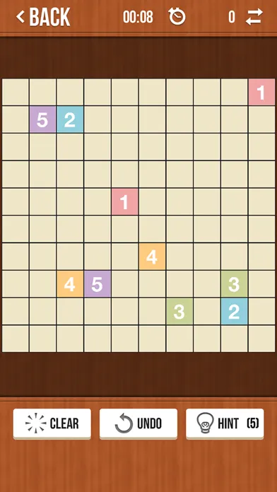 ภาพหน้าจอของ Number Link Free - Logic Path and Line Drawing Board Game