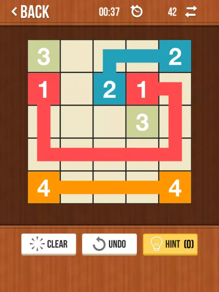 Number Link Pro - Logic Path Board Game iPad  Ekran Görüntüleri