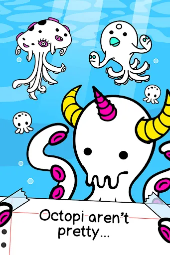 Octopus Evolution: Idle Game Screenshots