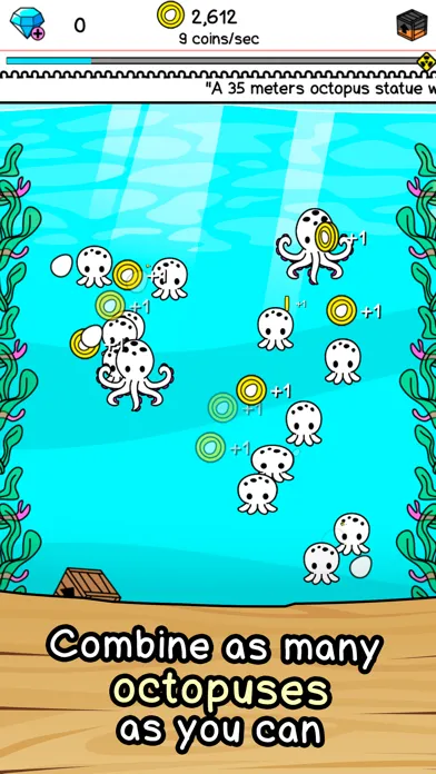 Capturas de pantalla de Octopus Evolution