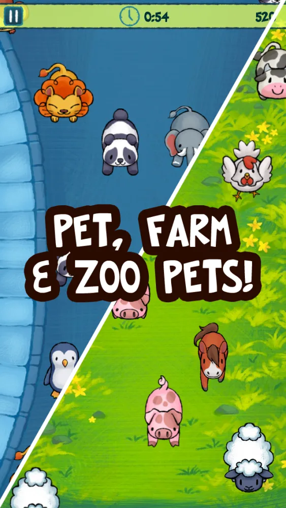 Tangkapan skrin Pet Party - Cute Virtual Animals Game for Kids