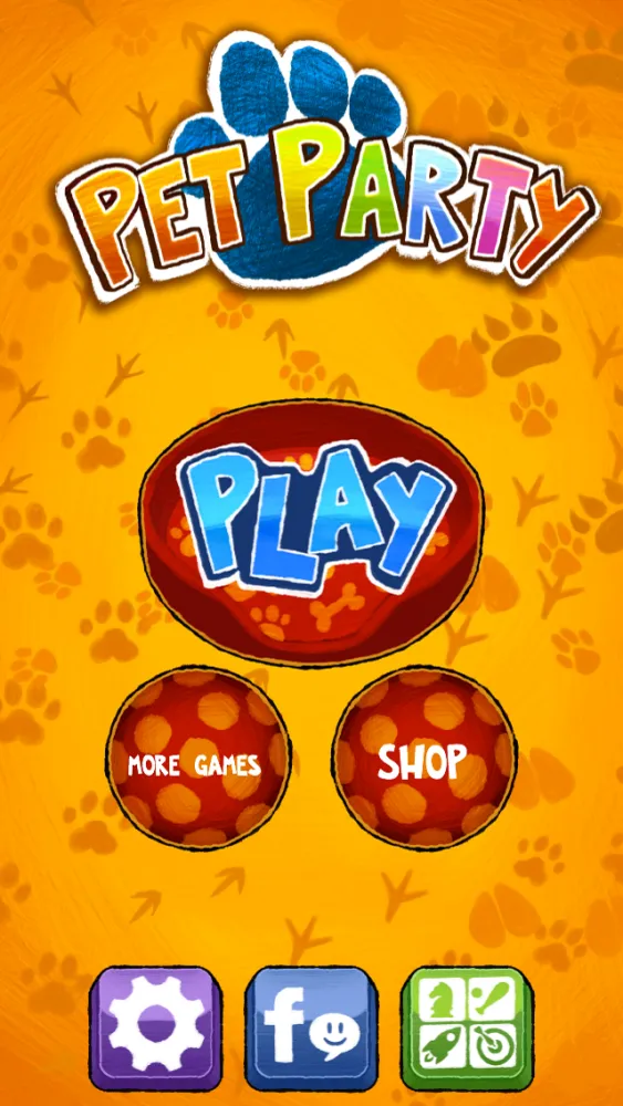 Tangkapan skrin Pet Party - Cute Virtual Animals Game for Kids