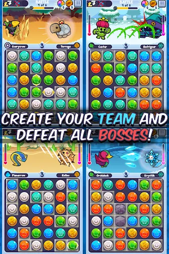 Pico Pets Puzzle Monsters Game Screenshots