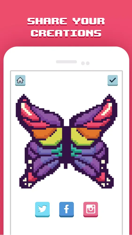 Zrzuty ekranu Pixelicious