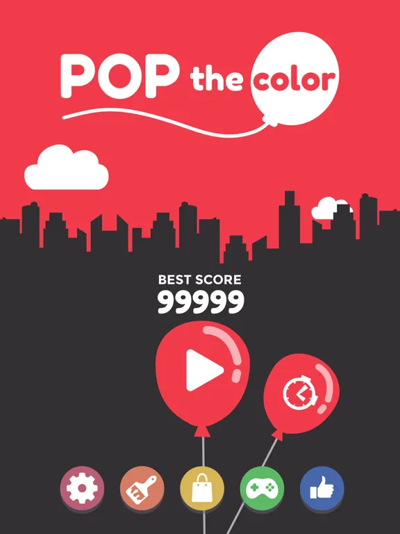 Captures d'écran de Pop The Color - Match The Balloon Colors iPad 