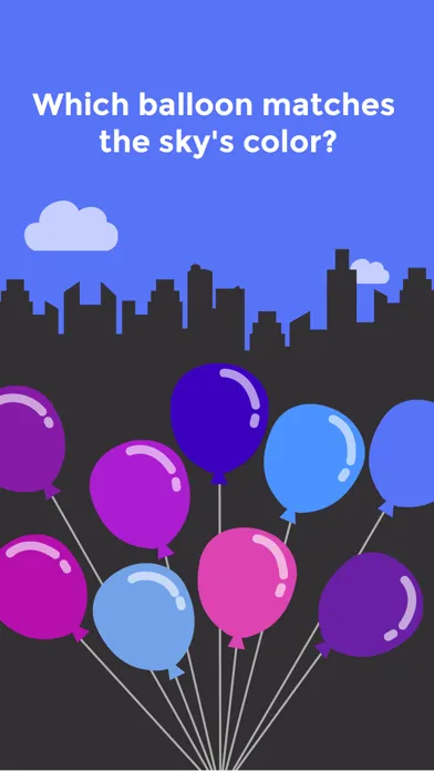 Captures d'écran de Pop The Color - Match The Balloon Colors