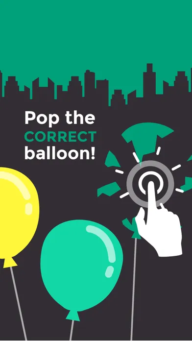 Captures d'écran de Pop The Color - Match The Balloon Colors