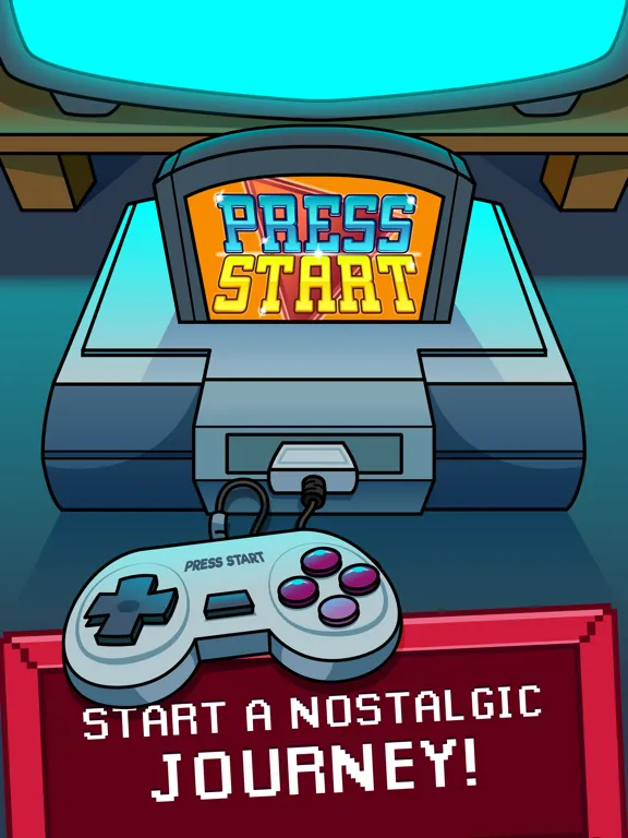 ภาพหน้าจอของ Press Start: Video Game Story iPad 