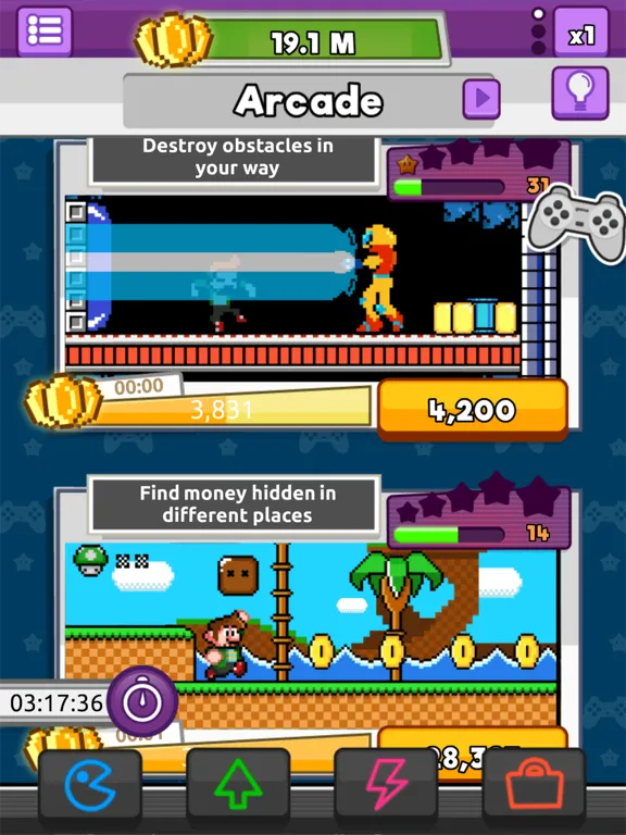ภาพหน้าจอของ Press Start: Video Game Story iPad 
