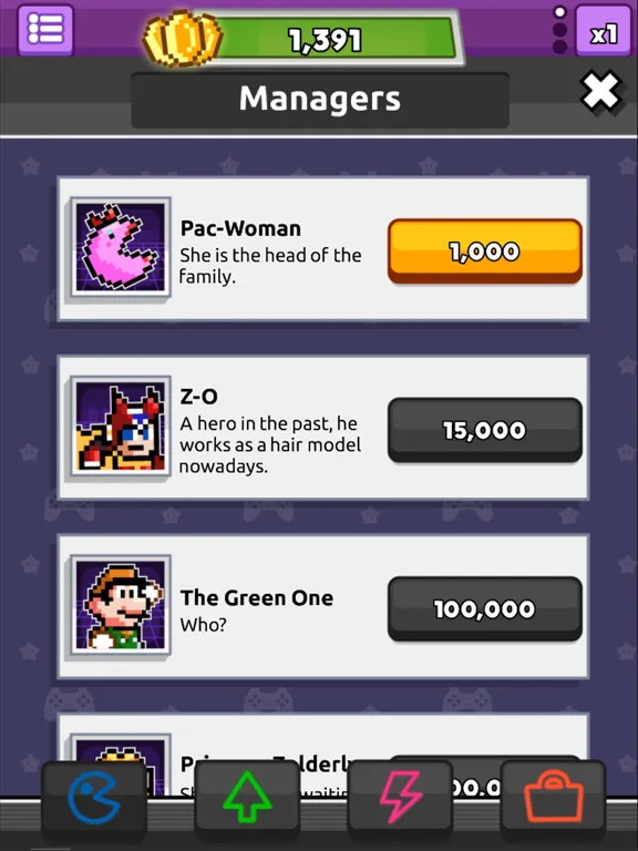 ภาพหน้าจอของ Press Start: Video Game Story iPad 