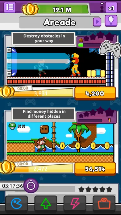 ภาพหน้าจอของ Press Start: Video Game Story