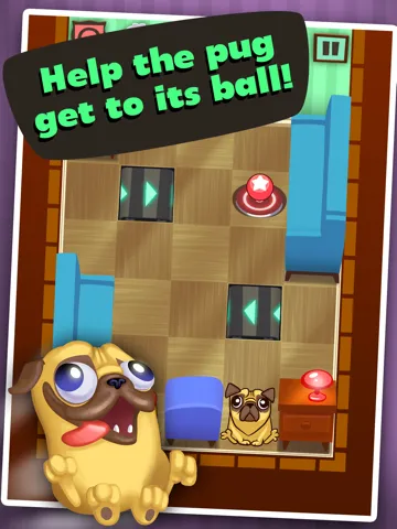 ภาพหน้าจอของ Puzzle Pug - Help the Virtual Pet Dog iPad 