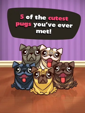 ภาพหน้าจอของ Puzzle Pug - Help the Virtual Pet Dog iPad 