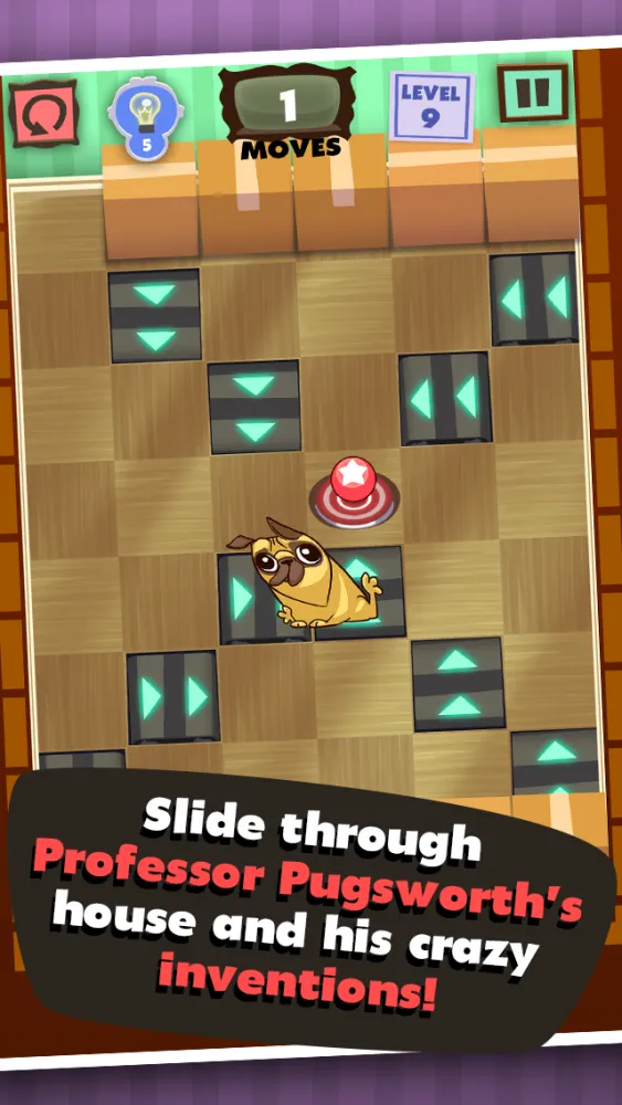 ภาพหน้าจอของ Puzzle Pug - Help the Virtual Pet Dog