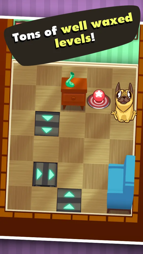 ภาพหน้าจอของ Puzzle Pug - Help the Virtual Pet Dog