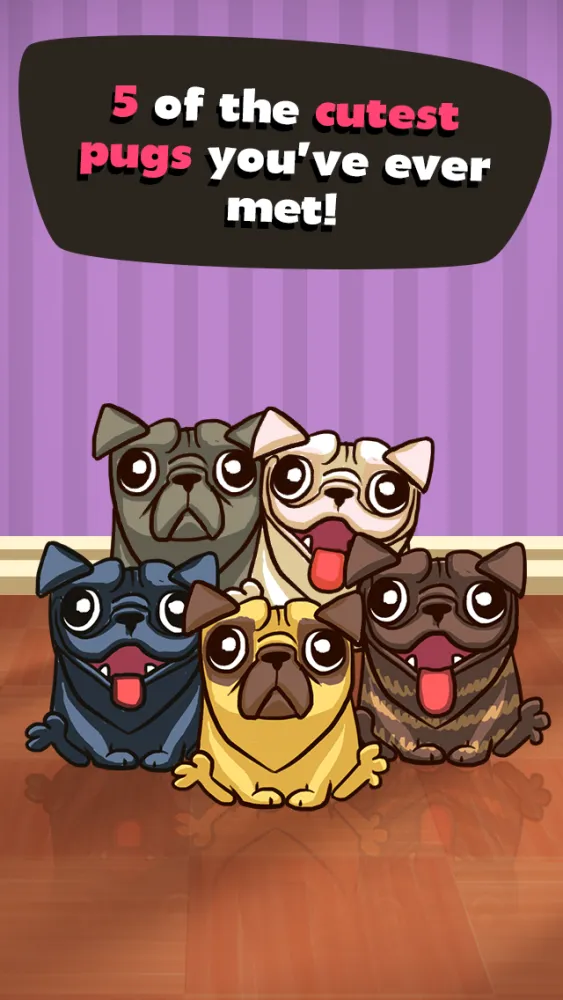 ภาพหน้าจอของ Puzzle Pug - Help the Virtual Pet Dog