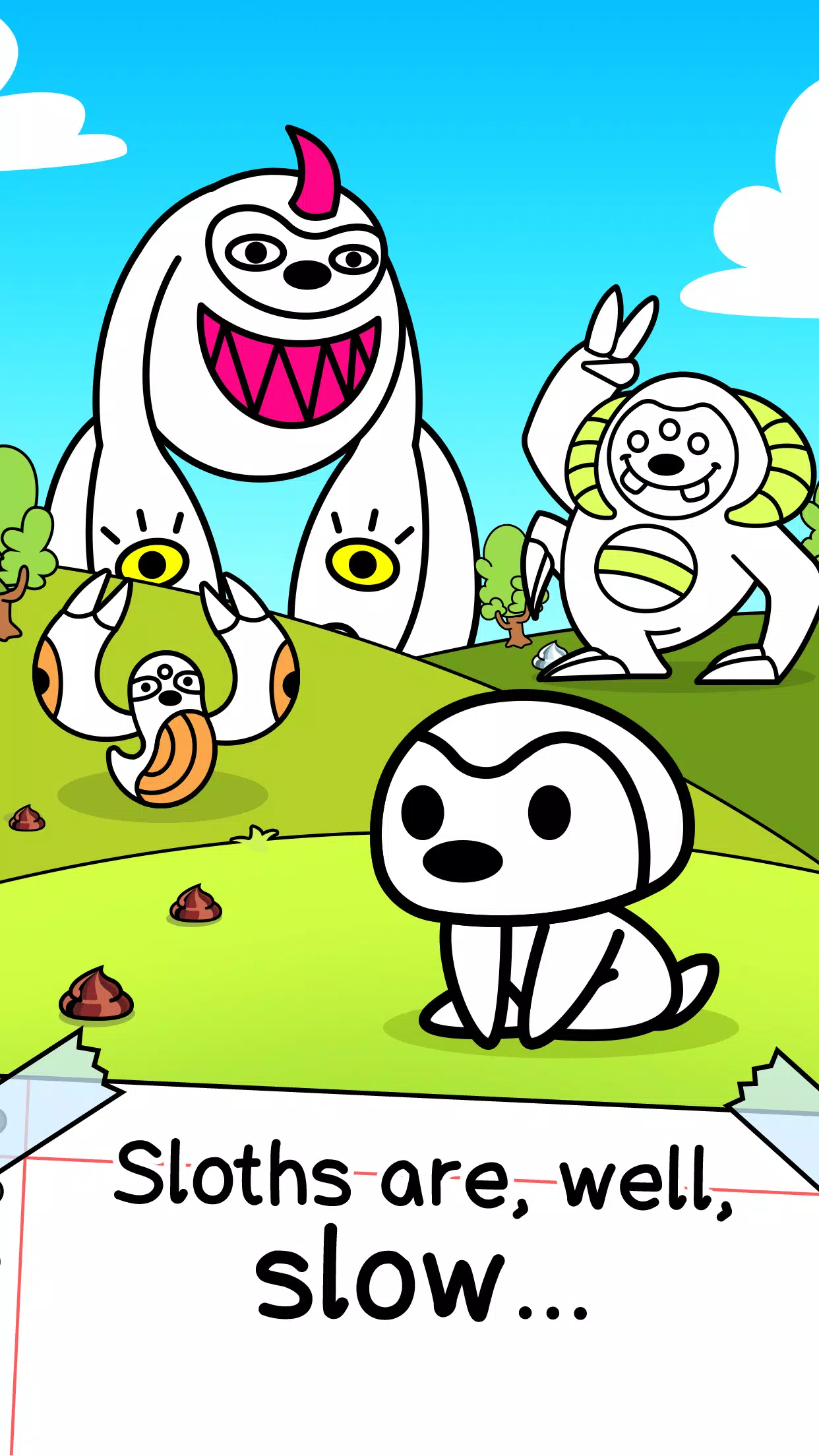 Sloth Evolution Screenshots