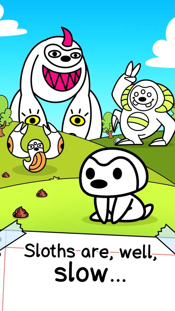 Captures d'écran de Sloth Evolution