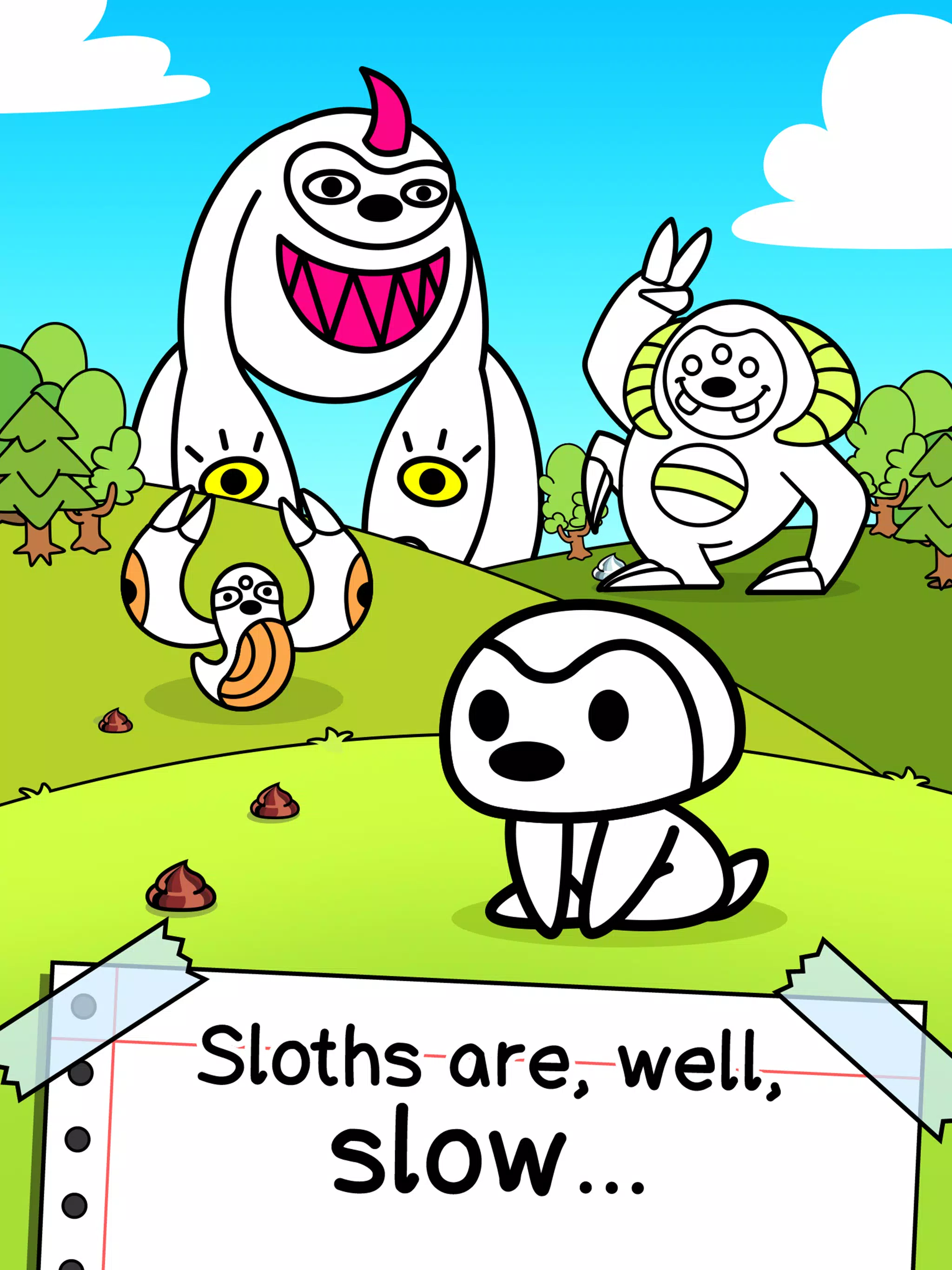 Sloth Evolution Screenshots