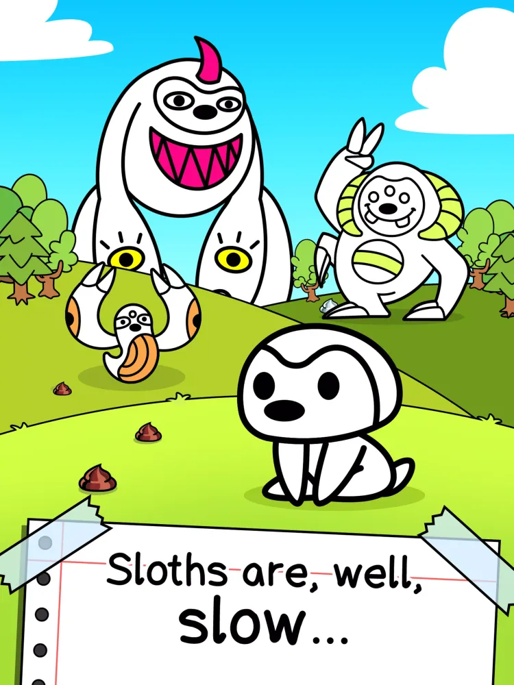 Captures d'écran de Sloth Evolution