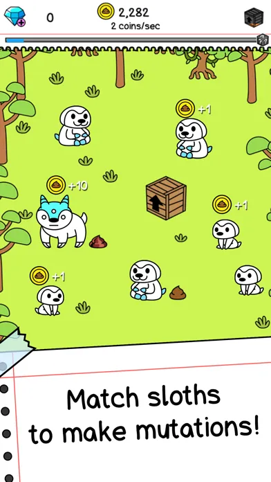 Sloth Evolution: Merge Game Ekran Görüntüleri