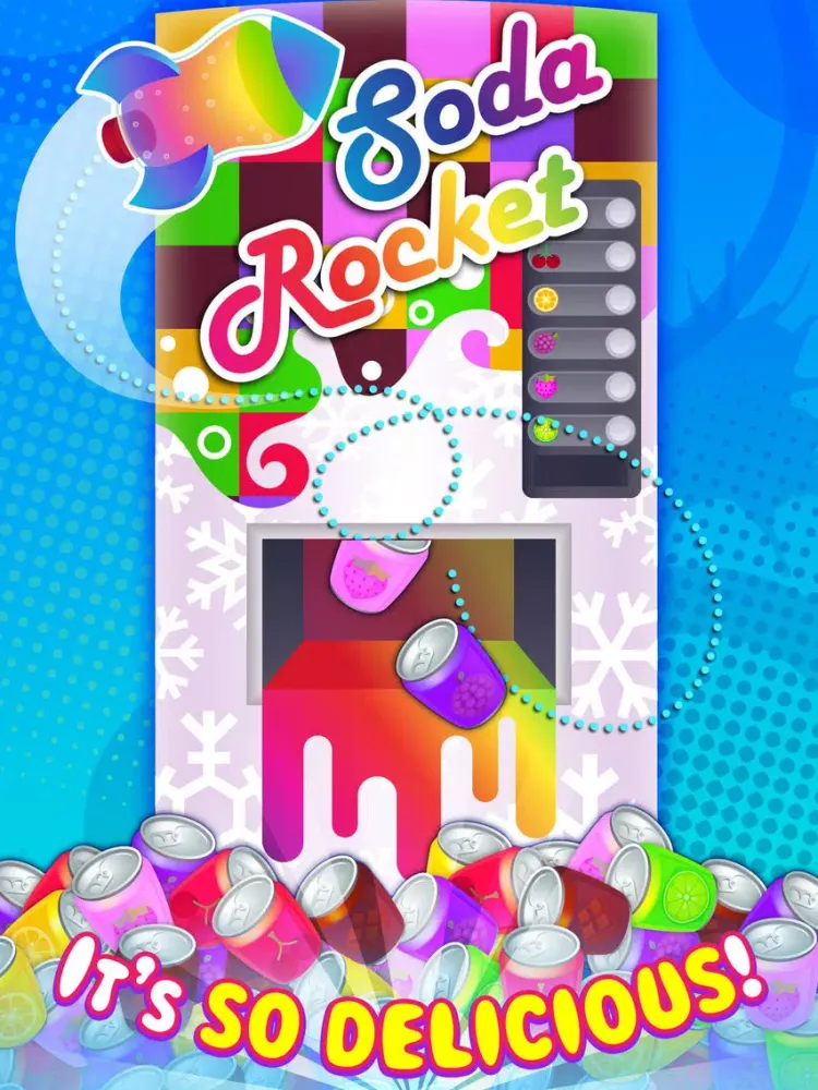 Capturas de pantalla de Soda Rocket - Match-3 Puzzle Game iPad 