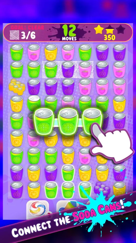 Capturas de pantalla de Soda Rocket - Match-3 Puzzle Game